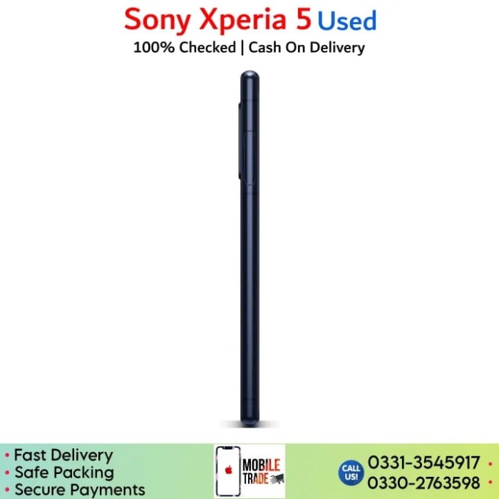 Buy Sony Xperia 5 Unlocked Smartphone With Fast Shipping